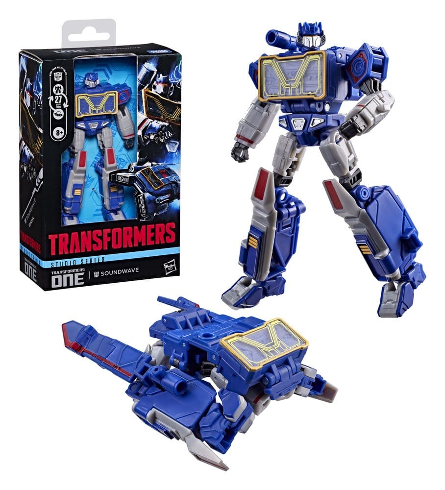 Transformers One Studio Series Deluxe Class Action Figure Soundwave 13 cm - Hasbro Action Figures
