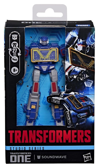 Transformers One Studio Series Deluxe Class Action Figure Soundwave 13 cm - Hasbro Action Figures
