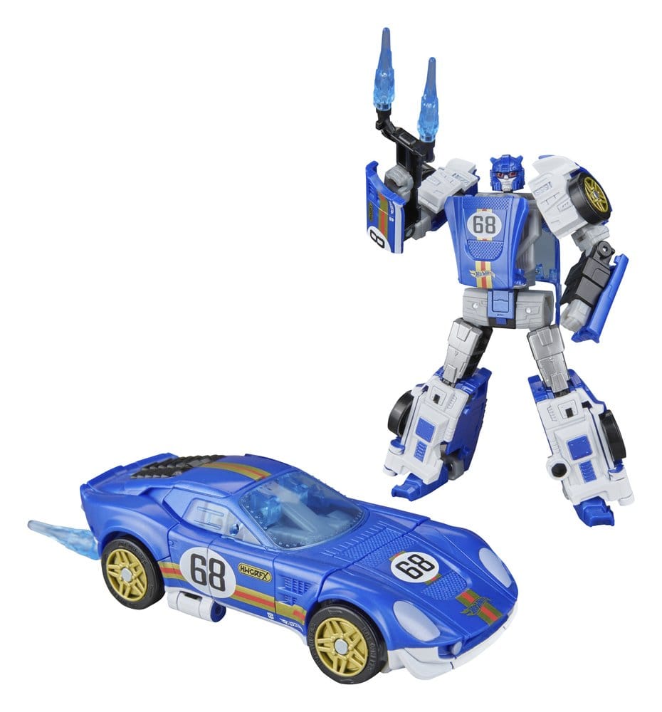 Transformers x Hot Wheels Collaborative Deluxe Class Action Figure El Segundo Coupe 13 cm - Hasbro Action Figures