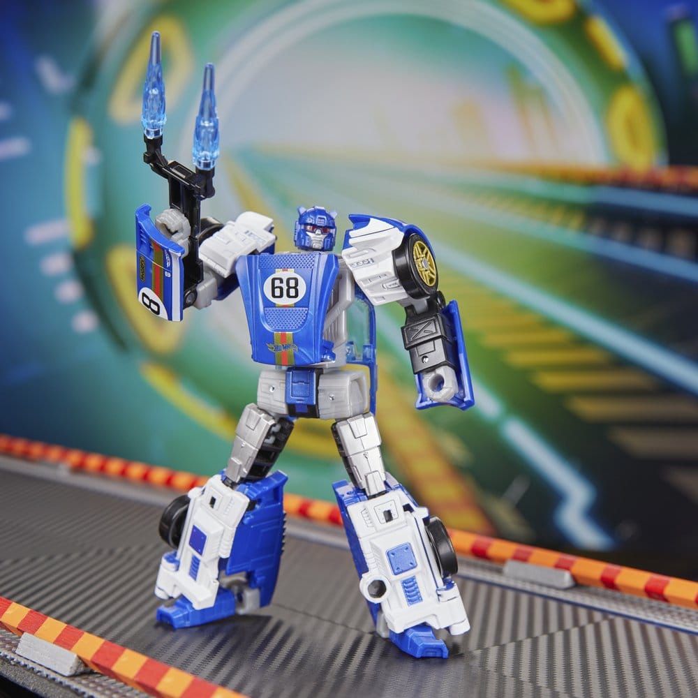Transformers x Hot Wheels Collaborative Deluxe Class Action Figure El Segundo Coupe 13 cm - Hasbro Action Figures