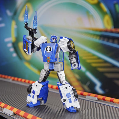 Transformers x Hot Wheels Collaborative Deluxe Class Action Figure El Segundo Coupe 13 cm - Hasbro Action Figures