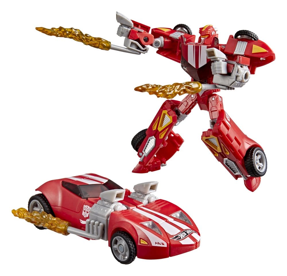 Transformers Collaborative Hot Wheels x Transformers Deluxe Class Action Figure Twin Mill 13 cm - Hasbro Action Figures