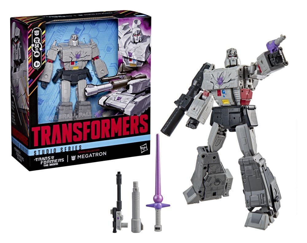 The Transformers: The Movie Studio Series Leader Class Action Figure MTMTE Collection: Megatron 22 cm - Hasbro Action Figures