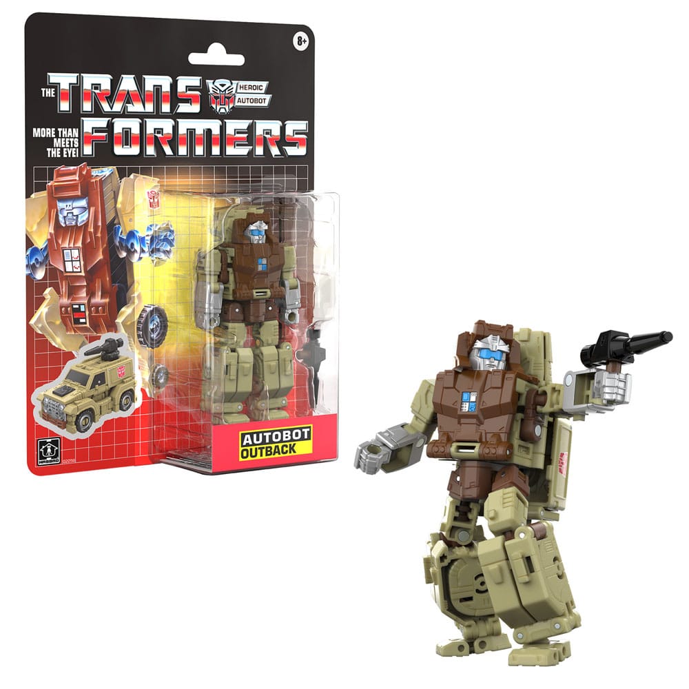 The Transformers Retro G1 Action Figure Autobot Outback 13 cm - Hasbro Action Figures
