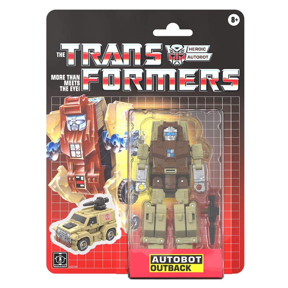 The Transformers Retro G1 Action Figure Autobot Outback 13 cm - Hasbro Action Figures