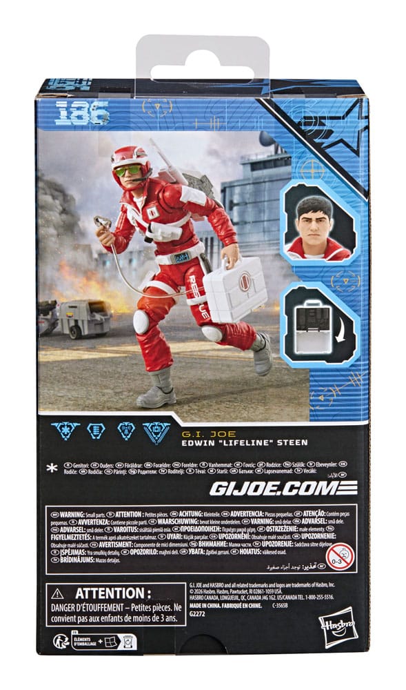 G.I. Joe Classified Series Action Figure Edwin "Lifeline" Steen - Hasbro Action Figures