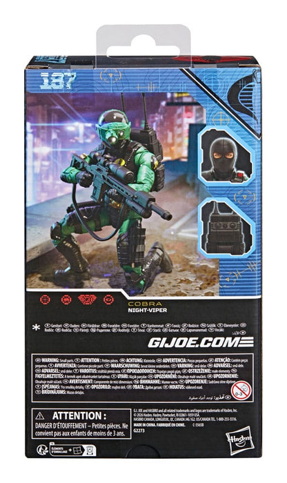 G.I. Joe Classified Series Action Figure Night-Viper 15 cm - Hasbro Action Figures