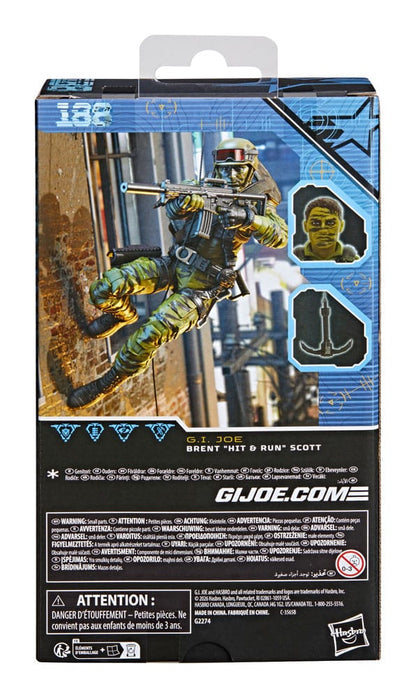 G.I. Joe Classified Series Action Figure Brent "Hit & Run" Scott 15 cm - Hasbro Action Figures