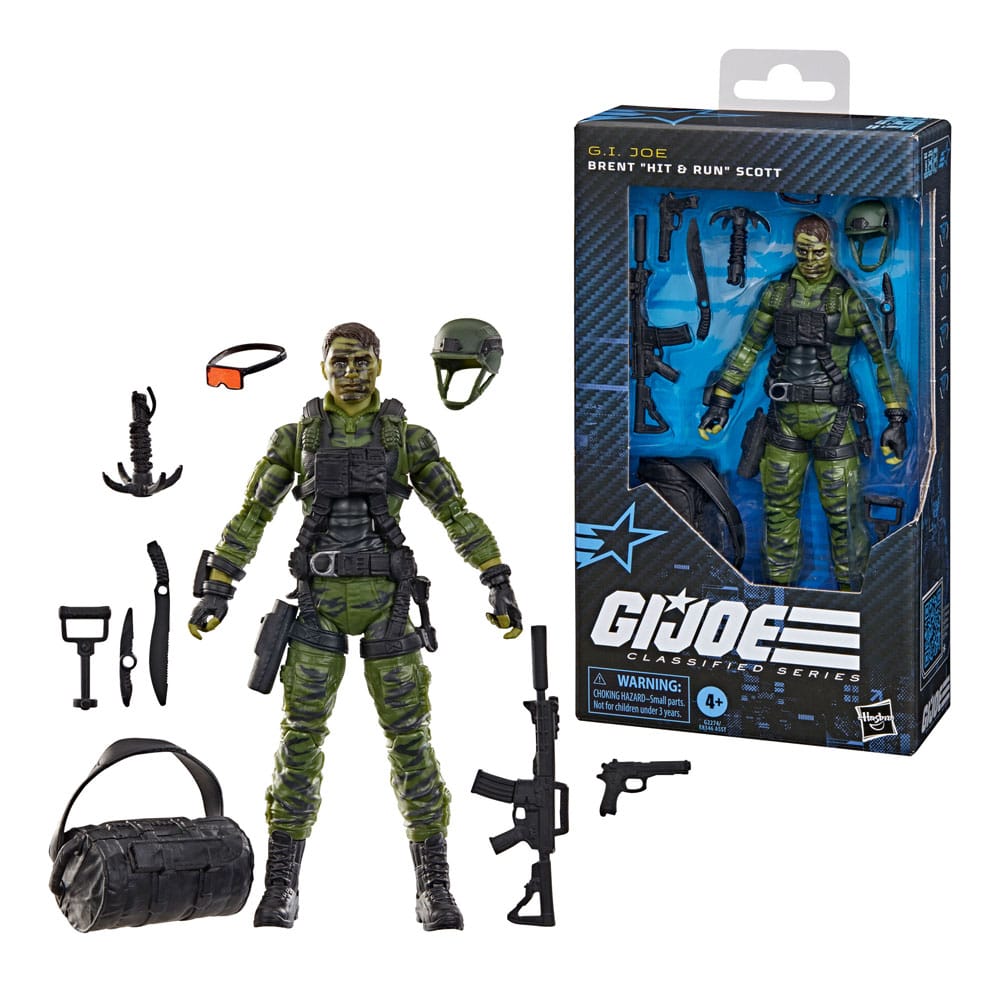 G.I. Joe Classified Series Action Figure Brent "Hit & Run" Scott 15 cm - Hasbro Action Figures