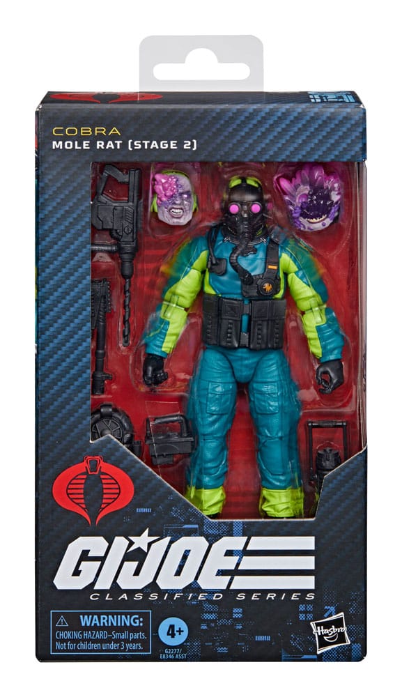 G.I. Joe Classified Series Action Figure Mole Rat (Stage 2) 15 cm - Hasbro Action Figures