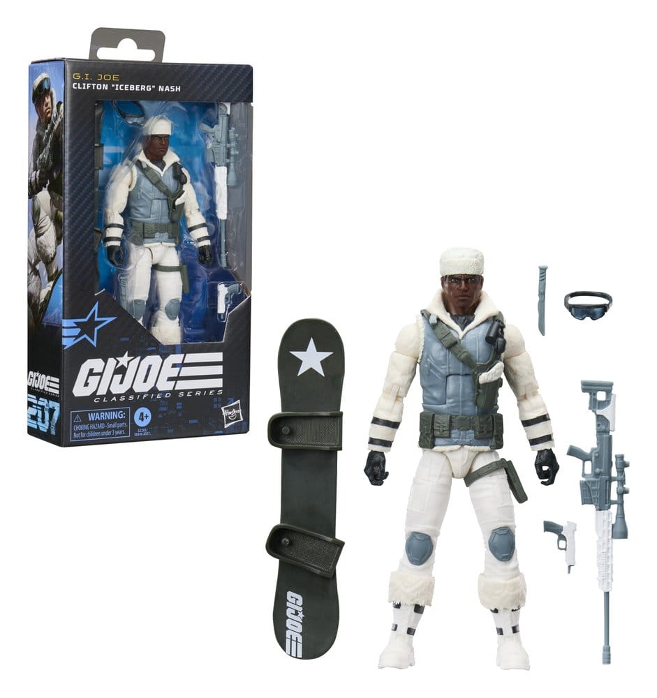 G.I. Joe Classified Series Action Figure #207 Clifton "Iceberg" Nash 15 cm - Hasbro Action Figures