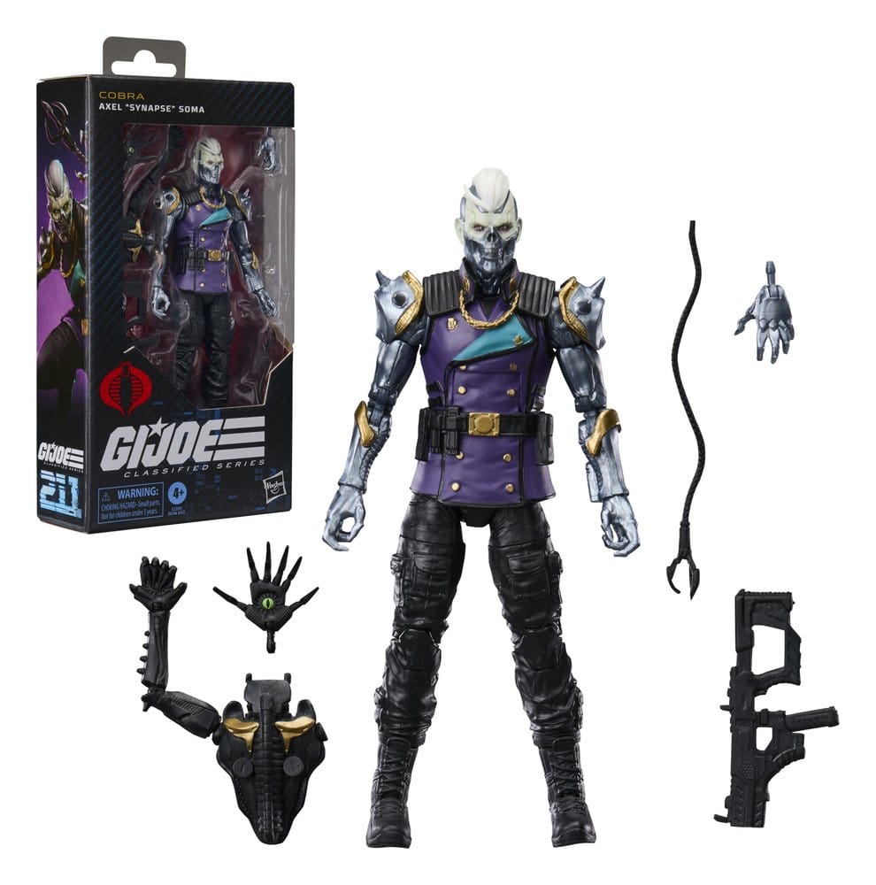G.I. Joe Classified Series Action Figure #211 Axel "Synapse" Soma 15 cm - Hasbro Action Figures