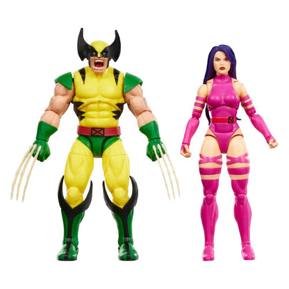 Marvel Games Marvel Legends Action Figure 2-Pack Wolverine & Psylocke - Hasbro Action Figures