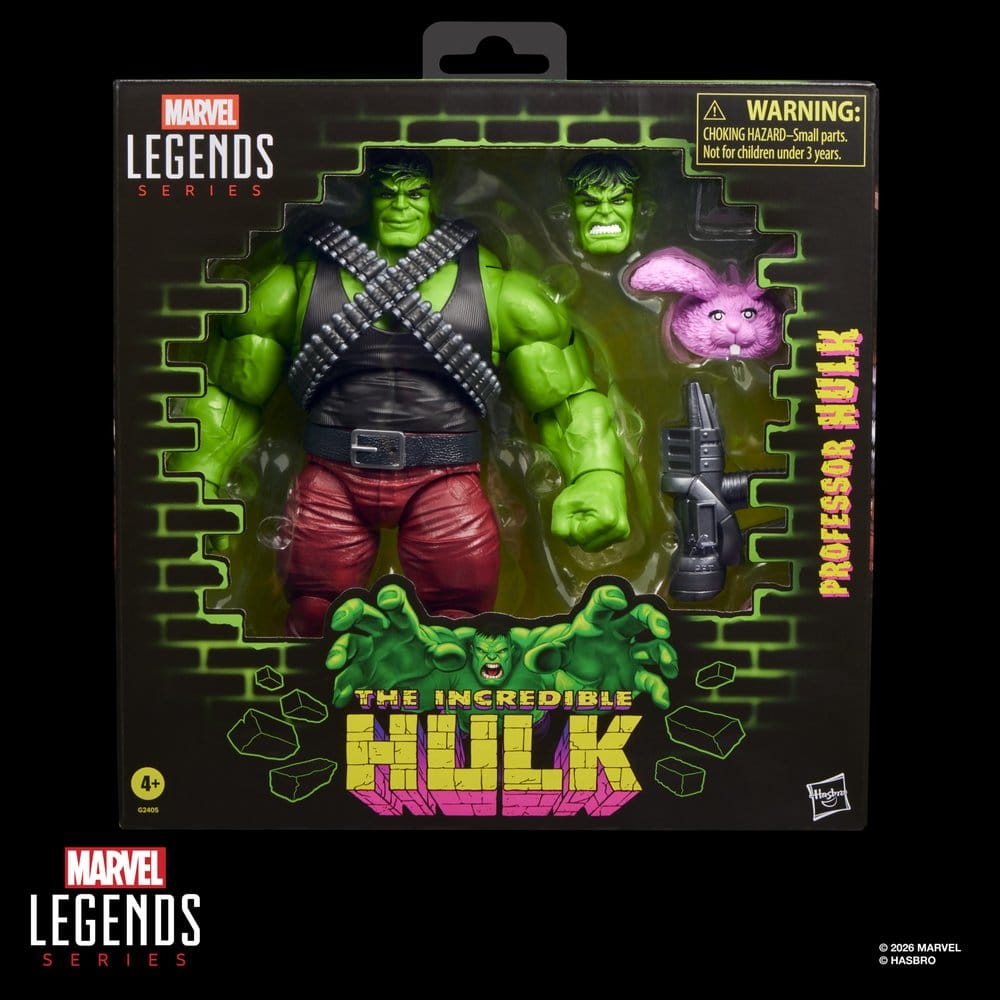 The Incredible Hulk Marvel Legends Action Figure Professor Hulk 15 cm - Hasbro Action Figures