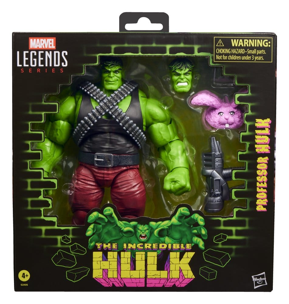 The Incredible Hulk Marvel Legends Action Figure Professor Hulk 15 cm - Hasbro Action Figures