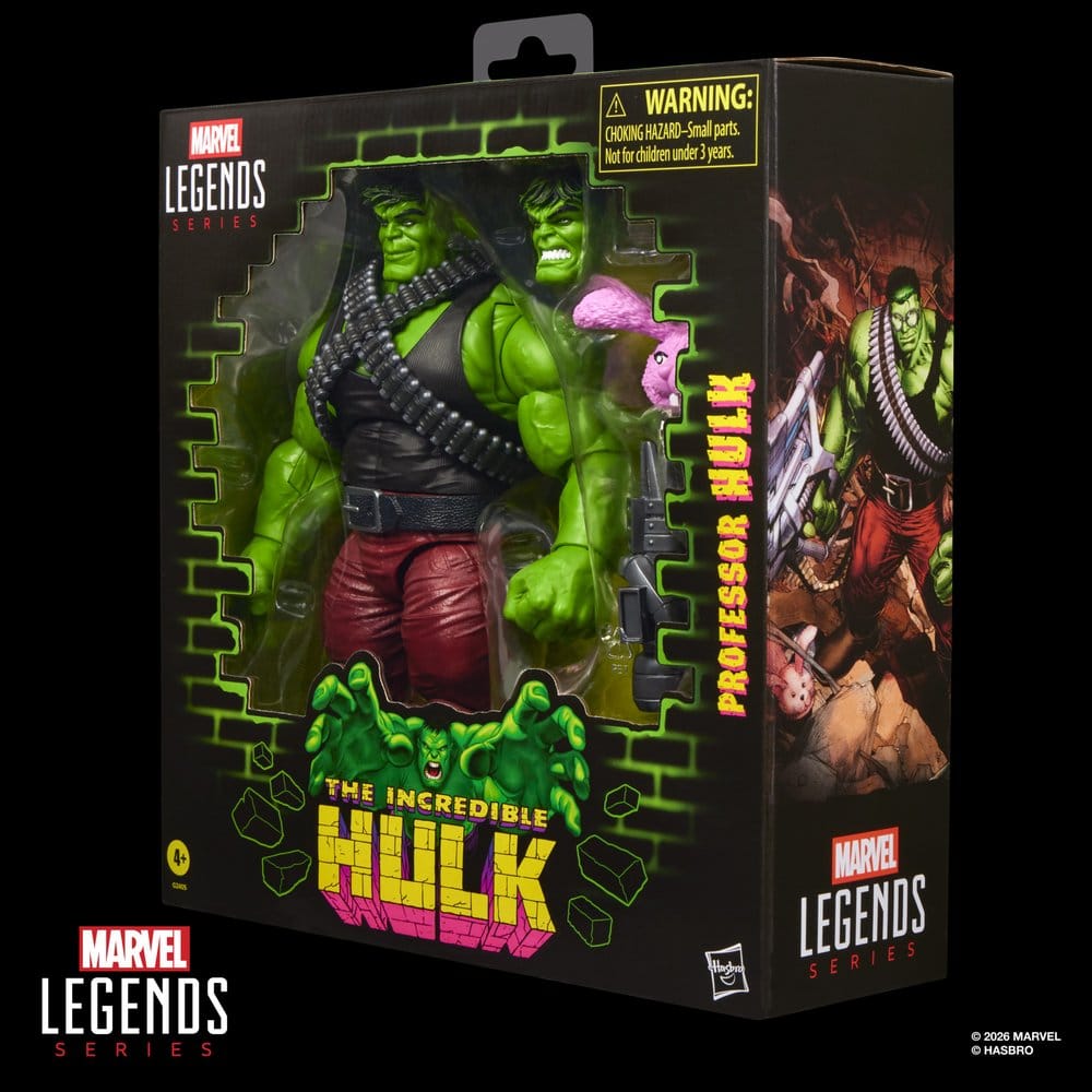 The Incredible Hulk Marvel Legends Action Figure Professor Hulk 15 cm - Hasbro Action Figures