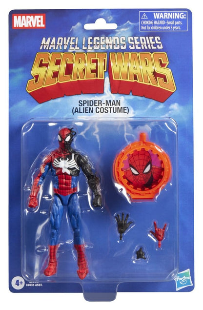 Secret Wars Marvel Legends Action Figure Spider-Man (Alien Costume) 15 cm - Hasbro Action Figures