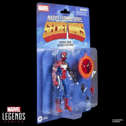 Secret Wars Marvel Legends Action Figure Spider-Man (Alien Costume) 15 cm - Hasbro Action Figures