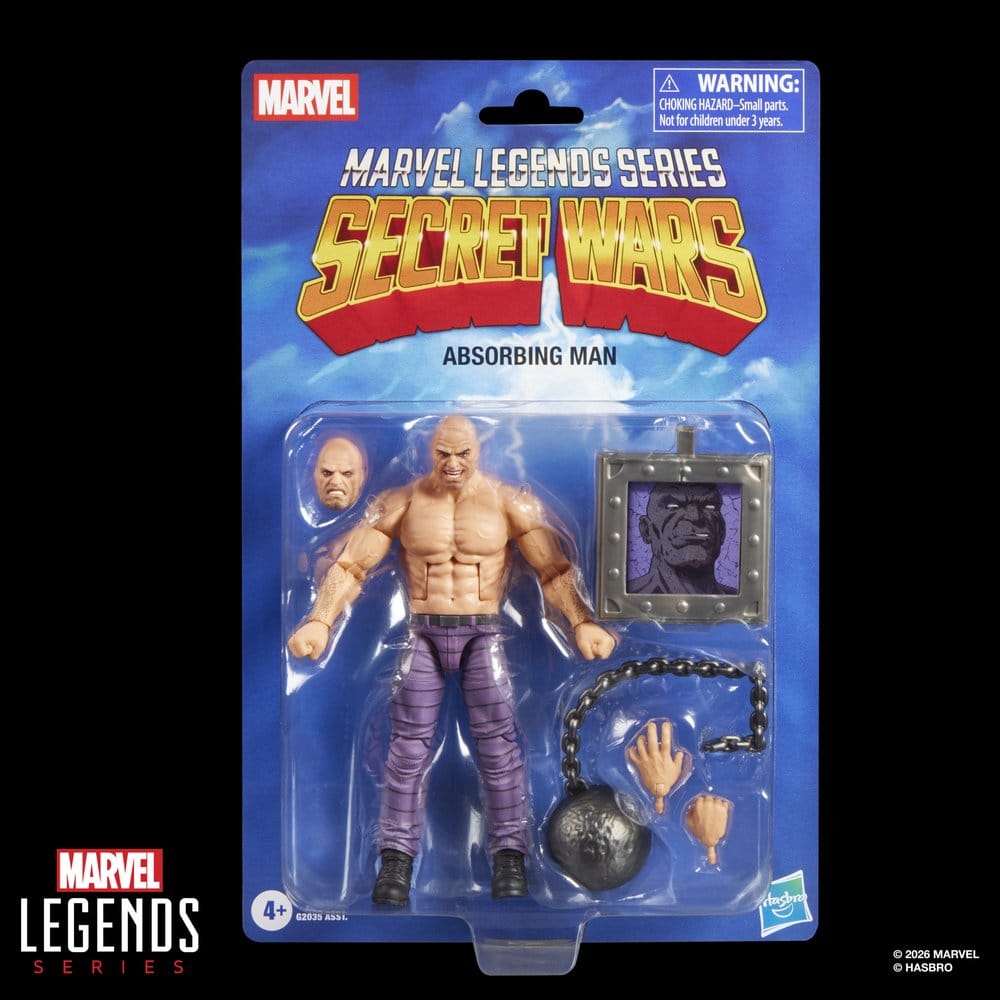 Secret Wars Marvel Legends Action Figure Absorbing Man 15 cm - Hasbro Action Figures