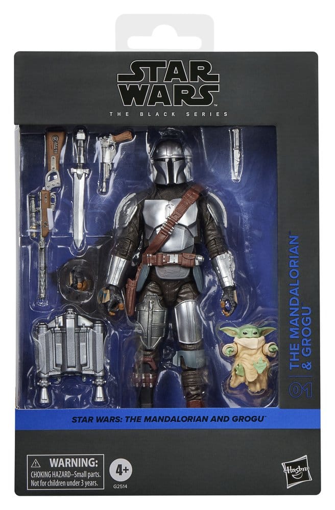Star Wars: The Mandalorian & Grogu Black Series Action Figure The Mandalorian & Grogu 15 cm - Hasbro Action Figures