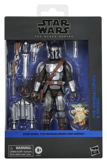 Star Wars: The Mandalorian & Grogu Black Series Action Figure The Mandalorian & Grogu 15 cm - Hasbro Action Figures