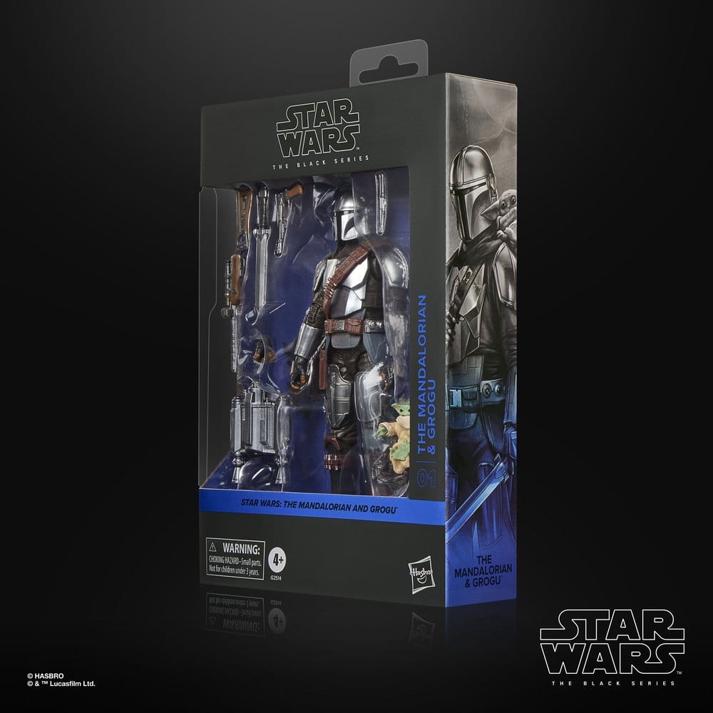 Star Wars: The Mandalorian & Grogu Black Series Action Figure The Mandalorian & Grogu 15 cm - Hasbro Action Figures