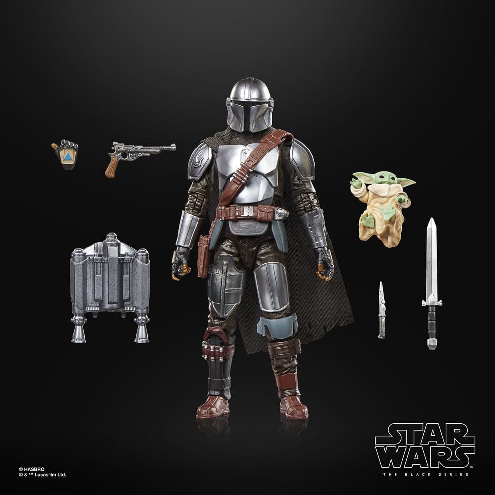 Star Wars: The Mandalorian & Grogu Black Series Action Figure The Mandalorian & Grogu 15 cm - Hasbro Action Figures