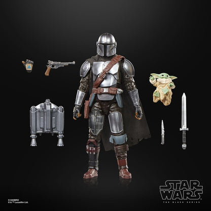 Star Wars: The Mandalorian & Grogu Black Series Action Figure The Mandalorian & Grogu 15 cm - Hasbro Action Figures