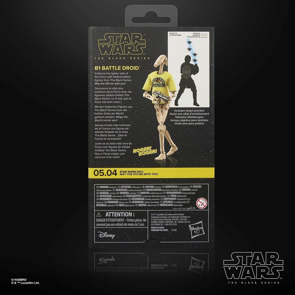 Star Wars Black Series Action Figure B1 Battle Droid May the 4th Be With You 15 cm - Hasbro Action Figures