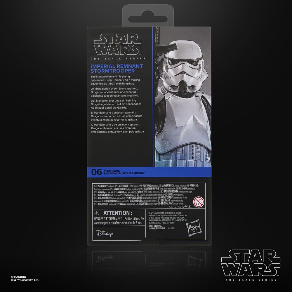 Star Wars: The Mandalorian & Grogu Black Series Action Figure Imperial Remnant Stormtrooper 15 cm - Hasbro Action Figures