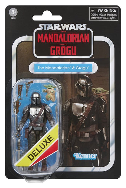 Star Wars: The Mandalorian & Grogu Vintage Collection Action Figure The Mandalorian & Grogu - Hasbro Action Figures