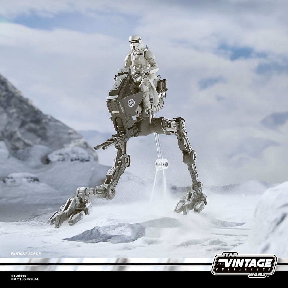 Star Wars: The Mandalorian & Grogu Vintage Collection Vehicle Imperial Remnant AT-RT - Hasbro Vehicles