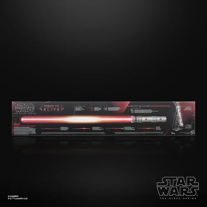 Star Wars: Maul - Shadow Lord Black Series Replica Force FX Elite Lightsaber Maul - Hasbro Replicas