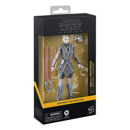Star Wars: The Clone Wars Black Series Action Figure Asajj Ventress (Bounty Hunter) 15 cm - Hasbro Action Figures
