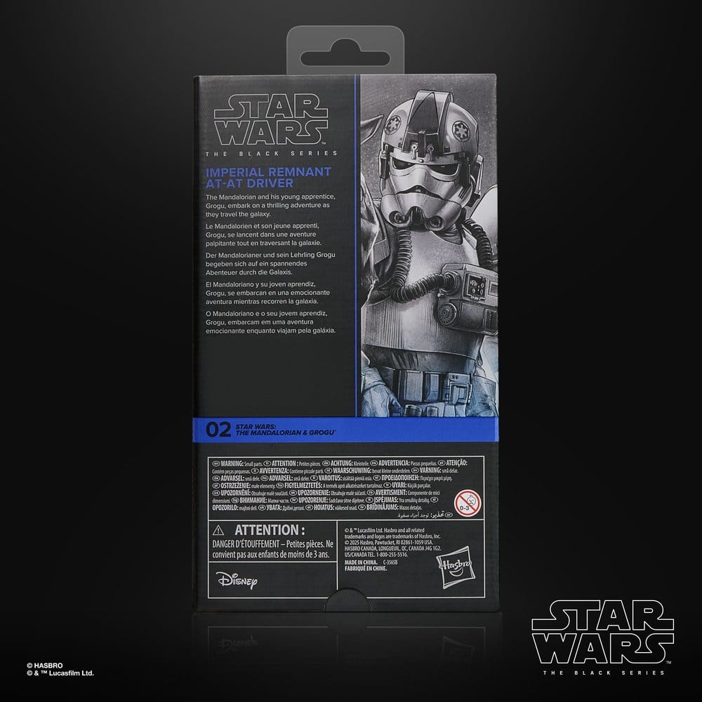Star Wars: The Mandalorian & Grogu Black Series Action Figure Imperial Remnant AT-AT Driver 15 cm - Hasbro Action Figures