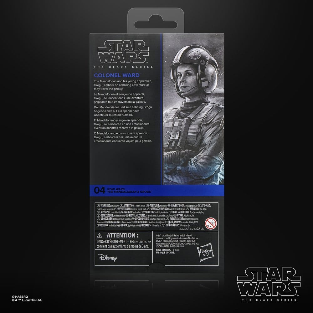 Star Wars: The Mandalorian & Grogu Black Series Action Figure Colonel Ward 15 cm - Hasbro Action Figures