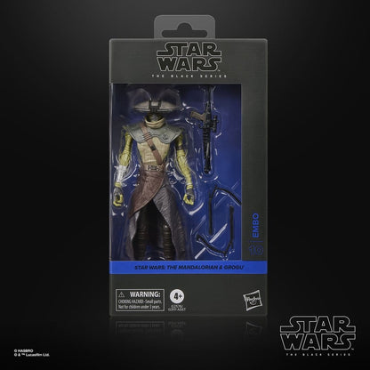 Star Wars: The Mandalorian & Grogu Black Series Action Figure Embo 15 cm - Hasbro Action Figures