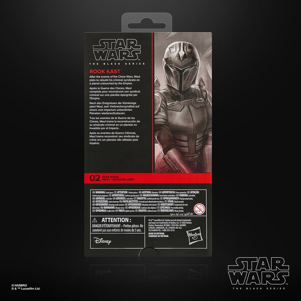 Star Wars: Maul - Shadow Lord Black Series Action Figure Rook Kast 15 cm - Hasbro Action Figures