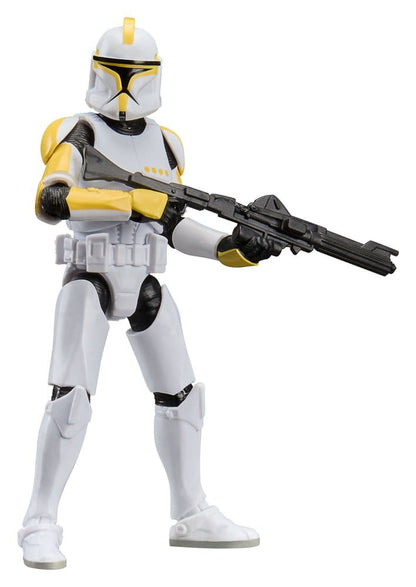 Star Wars Episode II Vintage Collection Action Figure Clone Trooper Commander - Hasbro Action Figures