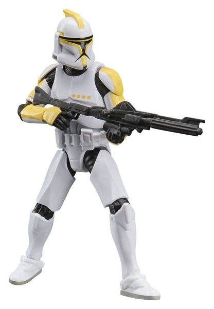 Star Wars Episode II Vintage Collection Action Figure Clone Trooper Commander - Hasbro Action Figures