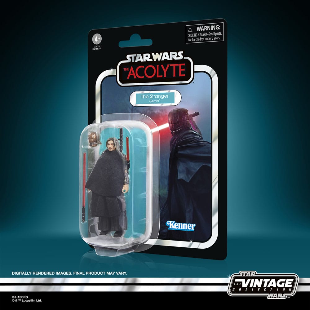 Star Wars: The Acolyte Vintage Collection Action Figure The Stranger (Qimir) - Hasbro Action Figures