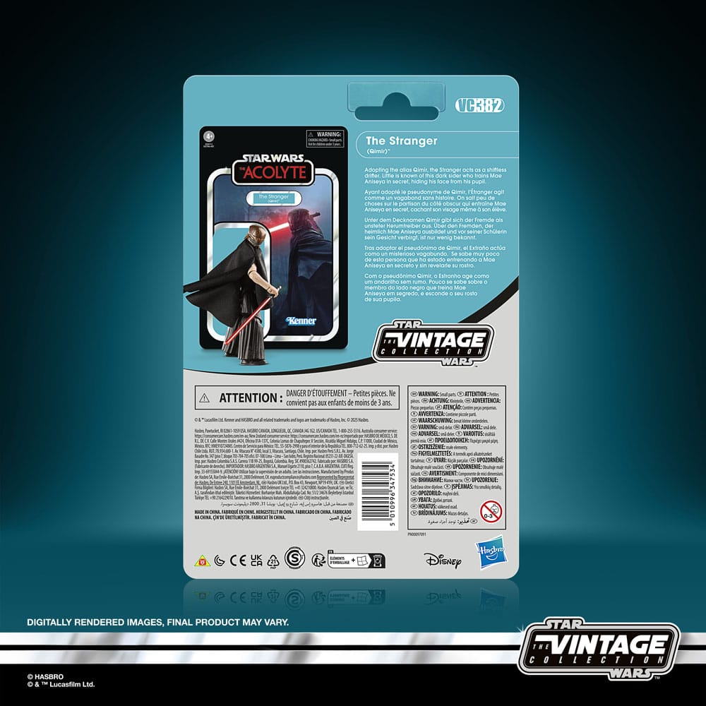 Star Wars: The Acolyte Vintage Collection Action Figure The Stranger (Qimir) - Hasbro Action Figures
