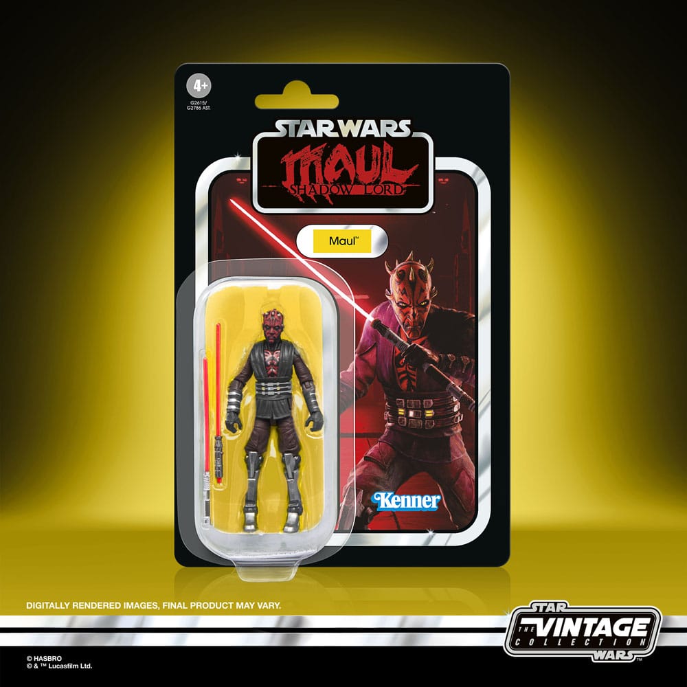 Star Wars: Maul - Shadow Lord Vintage Collection Action Figure Maul - Hasbro Action Figures