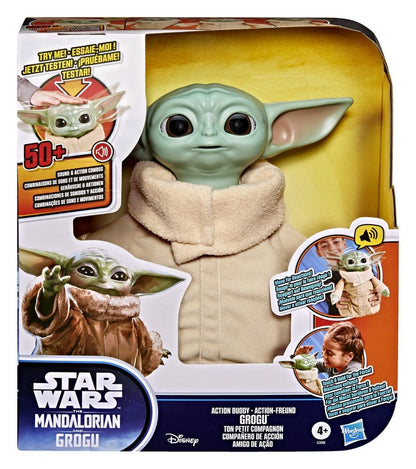 Star Wars: The Mandalorian & Grogu Action Buddy Grogu 25 cm - Hasbro Plushes