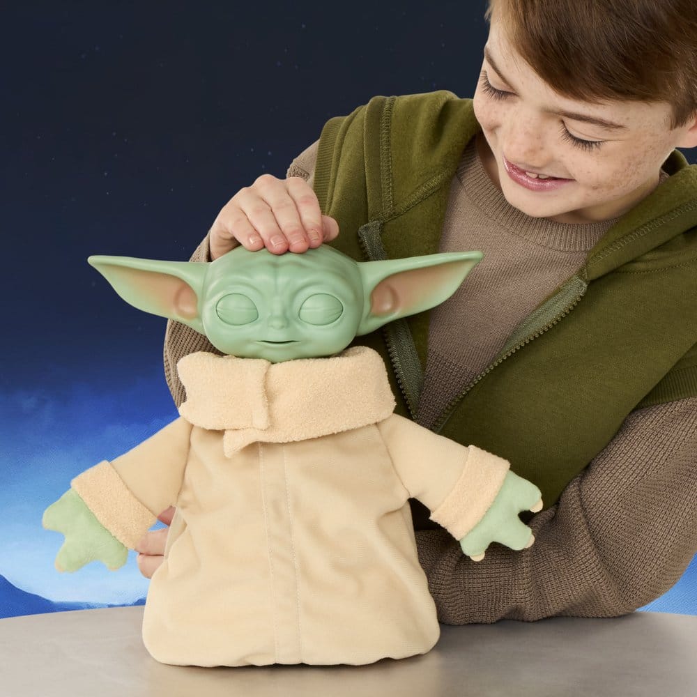 Star Wars: The Mandalorian & Grogu Action Buddy Grogu 25 cm - Hasbro Plushes