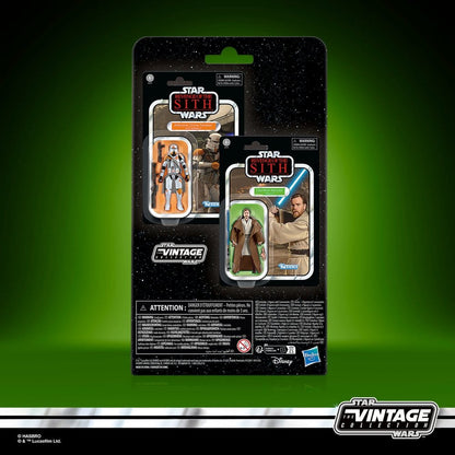 Star Wars Episode III Vintage Collection Action Figure 2-Pack Obi-Wan Kenobi & Airborne Clone Trooper - Hasbro Action Figures