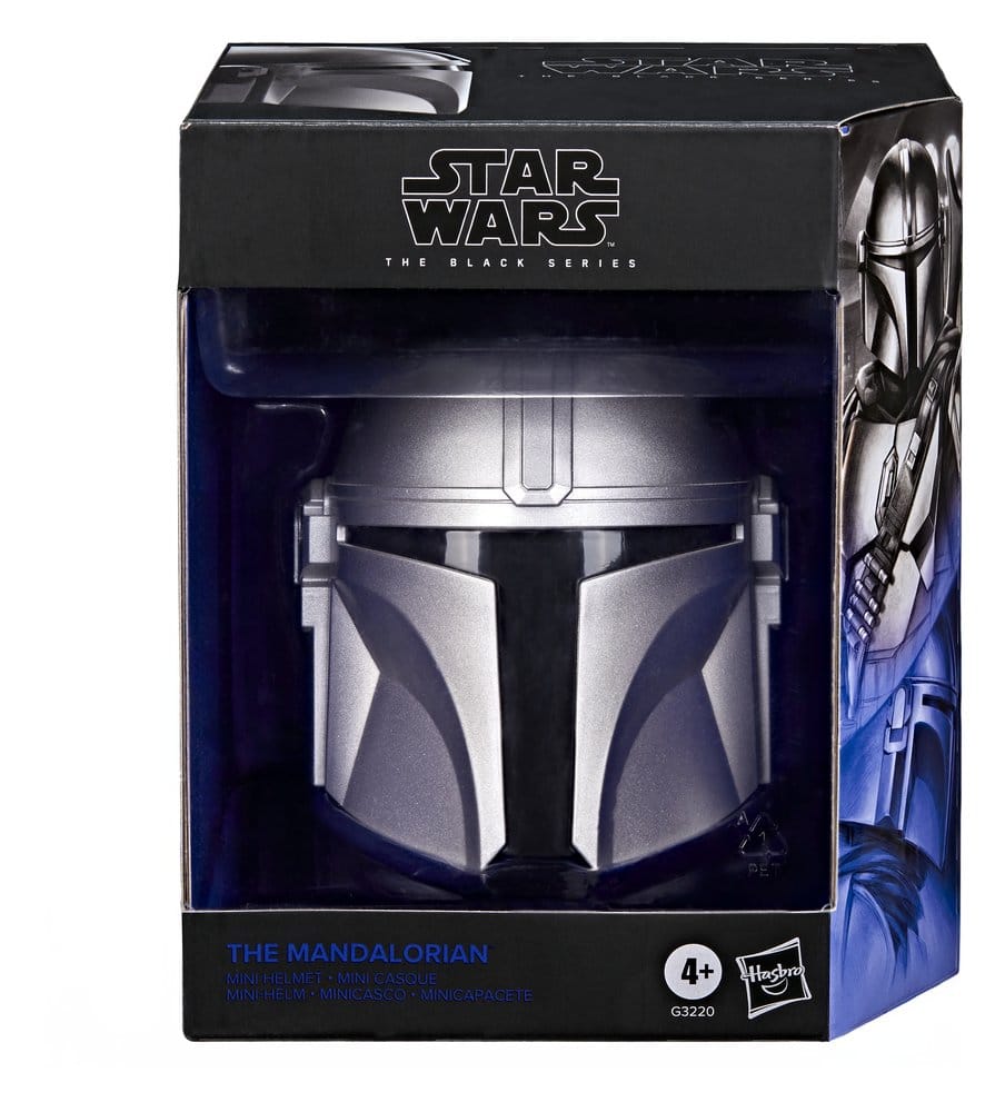Star Wars: The Mandalorian & Grogu Black Series Mini Helmet The Mandalorian - Hasbro Replicas: 1/1