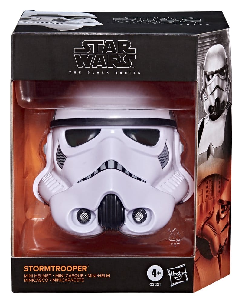 Star Wars Episode IV Black Series Mini Helmet Stormtrooper - Hasbro Replicas: 1/1