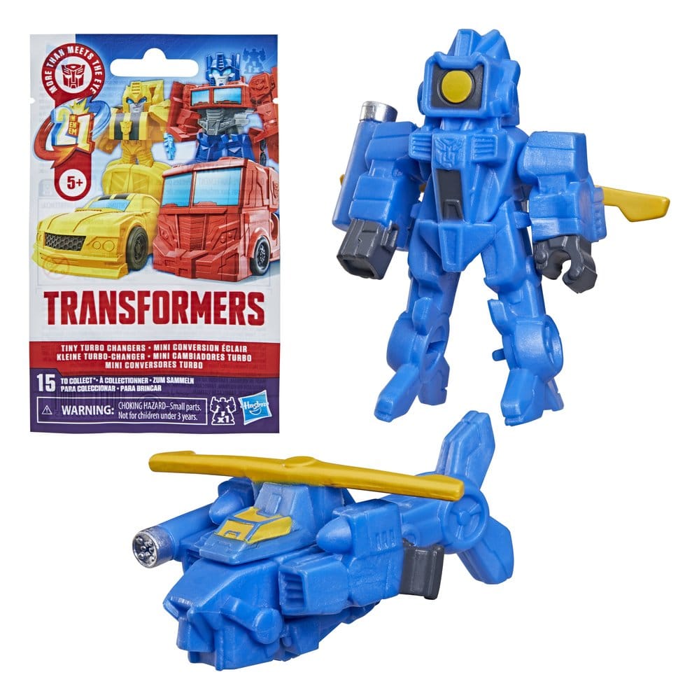 Transformers Mini Action Figures 4 cm Tiny Turbo Changers Blind Box Display Box Qty 24 - Hasbro Blind Boxes, Mini Figures & Capsule Toys