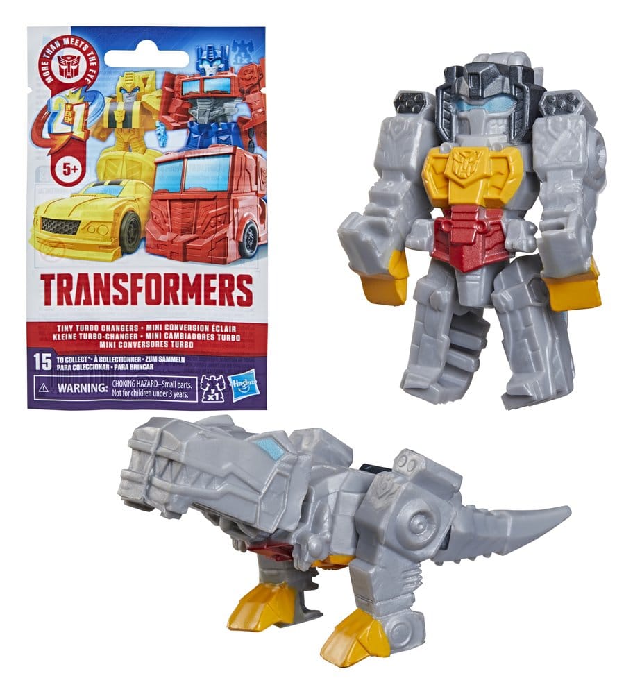 Transformers Mini Action Figures 4 cm Tiny Turbo Changers Blind Box Display Box Qty 24 - Hasbro Blind Boxes, Mini Figures & Capsule Toys